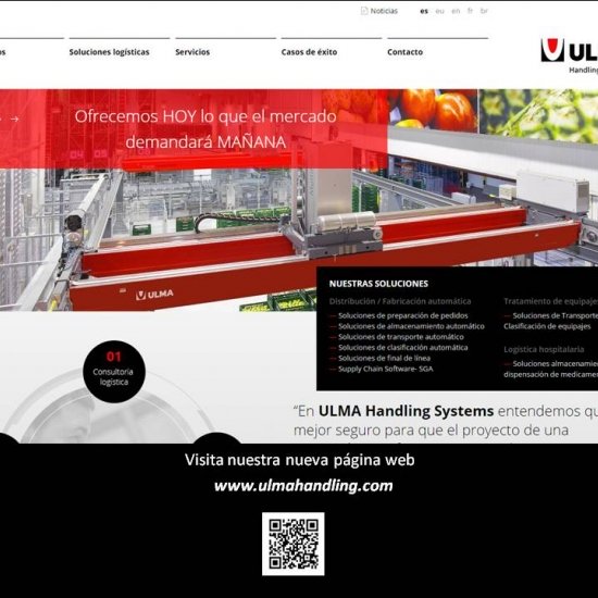  NEW WEBSITE OF ULMA 